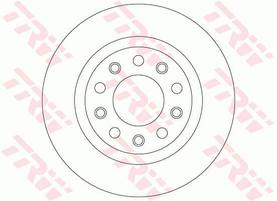 Arka Fren Aynasi Alfa Romeo Giulietta 10> 1.4TB-1.6JTDM 264x5DxDOLU