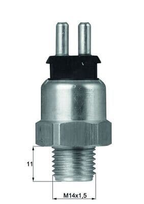 Hararet Musuru 85 C - 80 C Mercedes W201 W123 W124 Ciftli Siyah