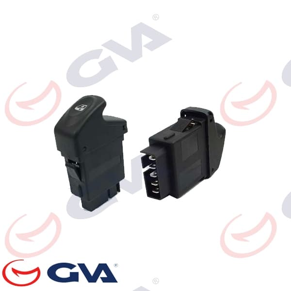 Cam Açma Anahtarı Sol Renault Kangoo 97> Tekli 5 Pin