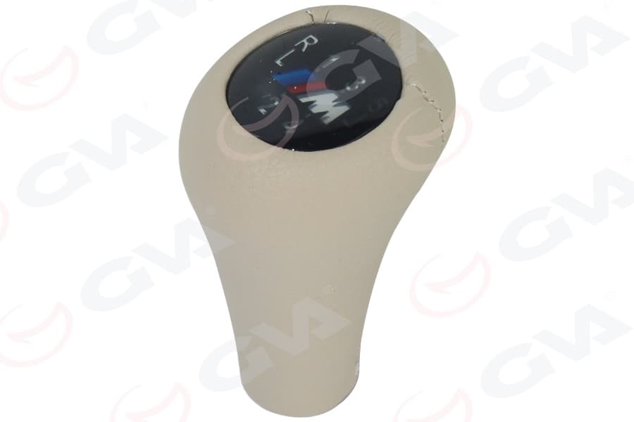 Vites Topuzu BMW M Power 5 Vites İşikli E30 E34 E36 E39 E46 E60 E90 E92 Bej Deri