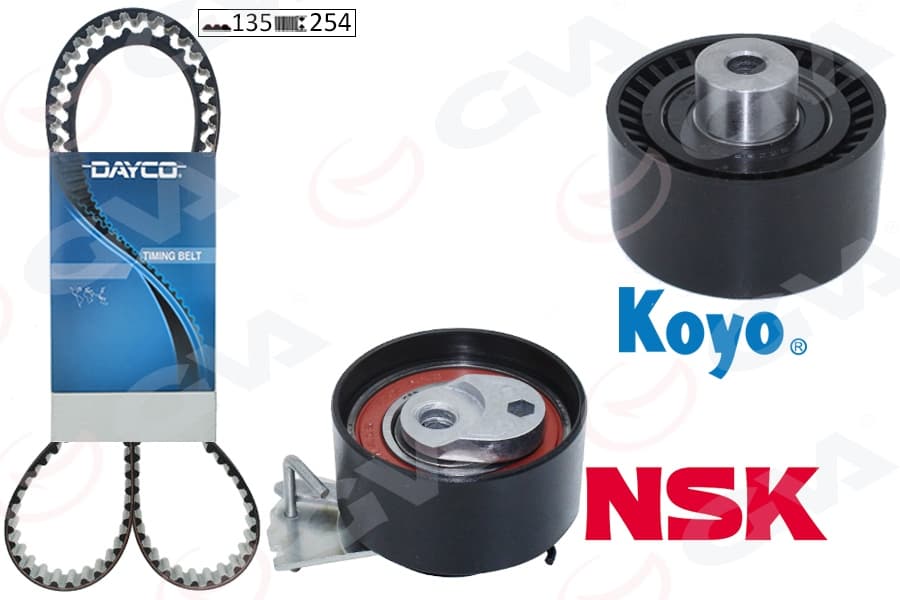 Eksantrik Gergi Kiti 135x254 P206-207-307-1007-C2-C3-C4 1.4 16V Kfu ET3J4 K015615XS