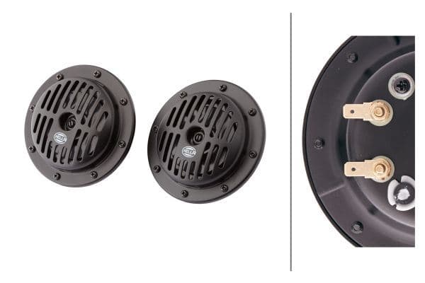 Korna 12V Süper Ton Set Korna 310-380 HZ