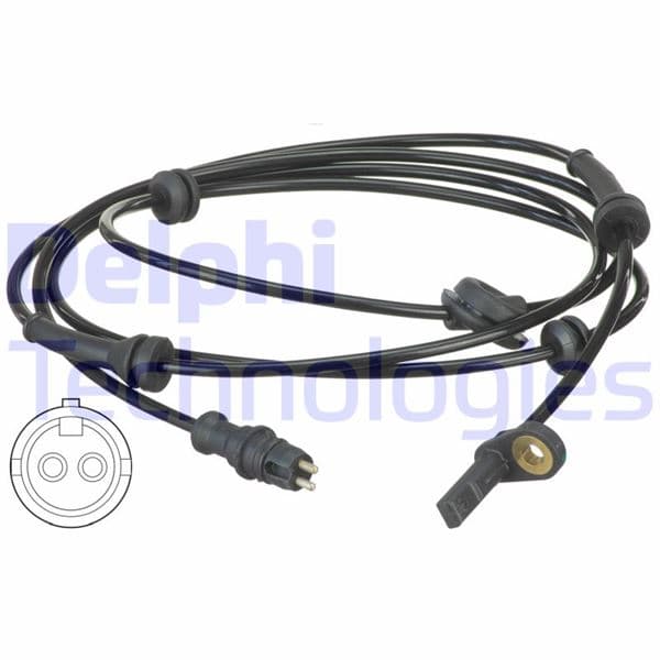 Abs Sensörü Arka Sağ-Sol Fiat Doblo 01>14 1.3D MTJ 1.9JTD 1.880 MM