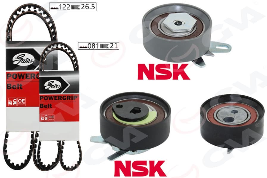 Triger Seti 122x26.5 -081x21 T4 2.5TDI - LT35 2.5TDI Acv-Anj-Avr K015323XS