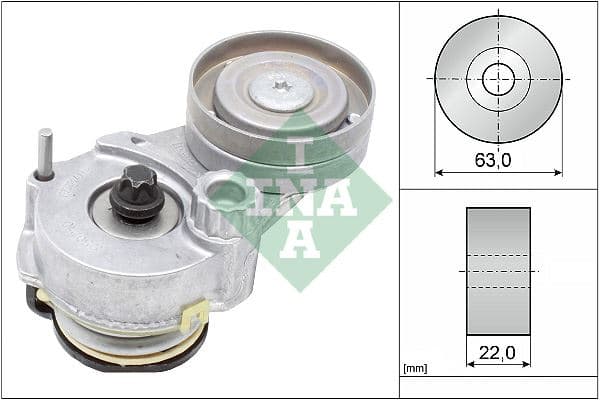 Alternatör Gergi Rulmanı Astra G-H-J-Corsa D-İnsignia-Meriva-Vectra C-Zafira-Cruze 1.6-1.8