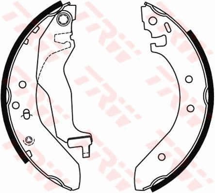 Arka Pabuç Balata Civic 1.4 1.5 1.6 94-2.01 Rover 200 400 25 45 MG Cabriolet Coupe 203x38