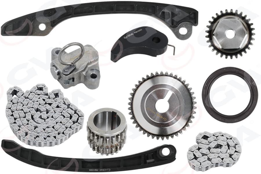 Eksantrik Zincir Seti Nissan Juke 1.6L HR16DE 4 Enjektörlü F15E 06-> / Note 1.6L HR16DE 06-> / Qas Hqai 1.6L HR16DE J10 06-13 10 Parça