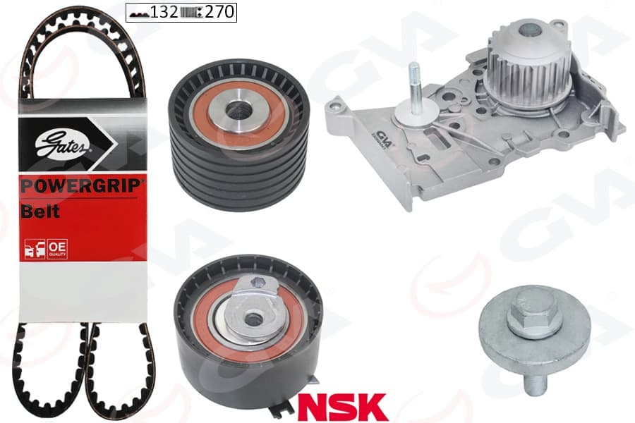 Devirdaimli Eksantrik Gergi Kiti Clio II 01> Clio III 04>MEGANE I 96> Megane II 02> Megane III 09> L Aguna I 96> Laguna II 01> Scenic I 96> Scenic II 02> 1.4-1.6- 16V K4M-K4J