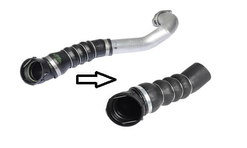 Turbosarj Hortumu Sağ BMW M47N2 E60 E61