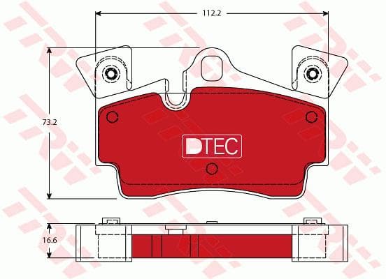 Disk Balata Arka Aks Audi Q7 4LB -Q7 Van 4LB Porsche Cayenne 9PA 2003->2007