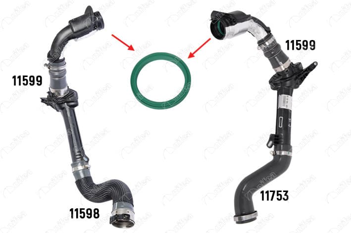 Turbo Borusu Contası Kangoo-Megane III-Fluence 1.5 dCi K9K
