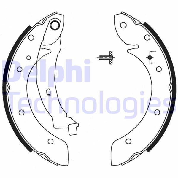 Arka Fren Balatası Pabuç Peugeot Partner 96>15 P405 87>97 Citroen Berlingo 96>15 Xsara 99>11 228x 42