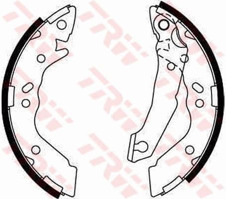 Arka Pabuç Balata Hyundai Accent 1.3 1.5I 94-00 180x32