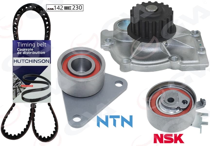 Devirdaimli Eksantrik Gergi Kiti 142x230 Laguna 2.0 16V 95-01 -Safrane II 2.0 96-00 -Volvo S40 99-04
