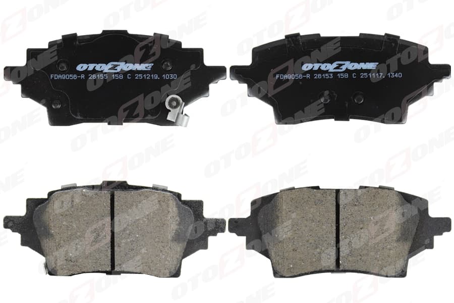 Arka Fren Balata Toyota Corolla 1.2L 8NRFTS NRE210 19-> / 1.6L 1ZR-Fae ZRE210 19-> / 1.8L 2ZR-Fxe Hybrid ZWE211 19-> / 1.5L M15A-FKS MZEA11 21->