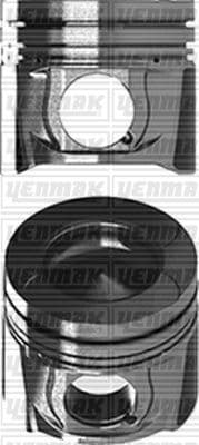 Motor Piston Segman STD 85.01 Master III 10> Movano B 10> 2.3 dCi Cdti Euro 5