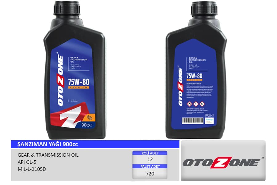 Şanzıman Yağı 75W-80 900CC