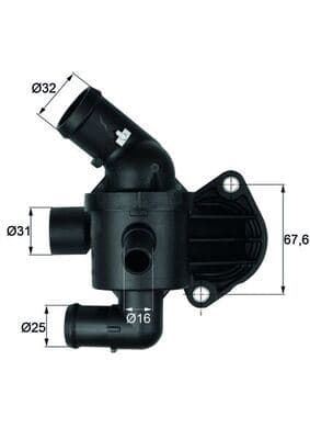 Termostat Komple 87C Caddy Golf Jetta Passat Tiguan Leon Octavia A3 2.0 TDI Cffa CFFB CFGB Clla