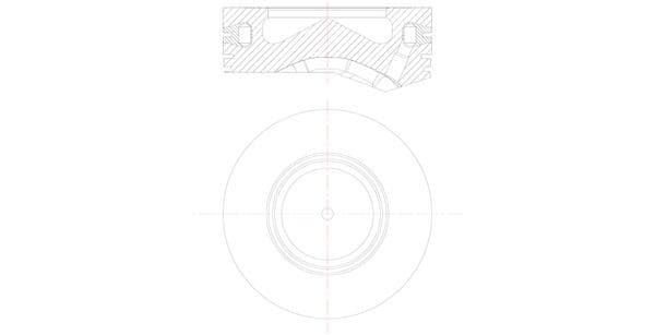 Piston Segman STD 84.00mm BMW N57 D30 A B C E90 E92 F32 F34 F10 F01 F25 F26 E70 F15 F16 E71