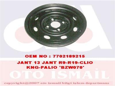 Jant 13 Jant 4 Bijon Renault R9-R19-R21-Megane I-Clio-Kangoo