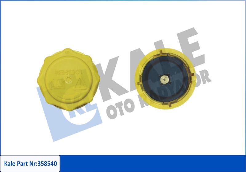 Radyatör Yedek Su Depo Kapağı Ford Conenct-Escort-Focus-Fiesta 98> Sarı
