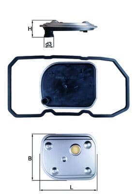 Otomatik Şanzıman Yağı Filtre Seti Mercedes W169 W245