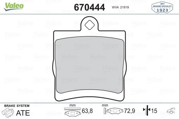 Fren Balatası Arka Mercedes W203 CL203 C209 W210 R171