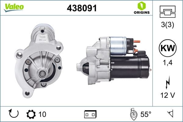 Marş Motoru 1.4kw-10 Diş Peugeot Partner-P206-P306-P307-P308-P406-P407-P508-Partner-Boxer-Expert C İtroen Berlingo-C4-C5-Jumpy-Xsara-DS4-DS5 1.9-2.0 HDi 1.8-2.0 16V