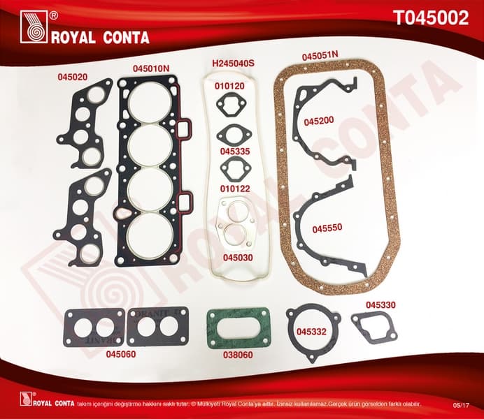 Motor Takım Conta Keçesiz Lada Samara 1500