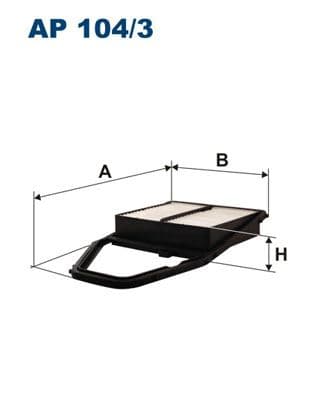 Hava Filtresi Civic VII 1.4-1.6-1.7 İe Vtec- 2.0 Type-R 01-05