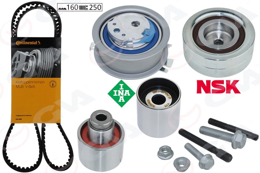 Triger Seti Crafter-T6-A3-Jetta-Caddy-Polo-Passat 1.6-2.0 TDI Cayb/c/d-Caab/c-Ckub-CFFB-Cfwa-Caga
