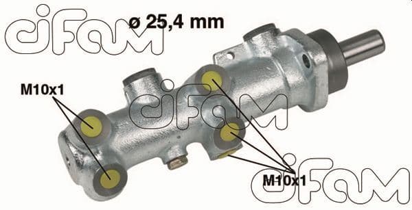 Ana Merkez Jumper 1.9-2.0-2.5-2.8 94-02 Ducato 2.5-2.8 94-02 Boxer 2.0-2.8 99-02 25.4mm