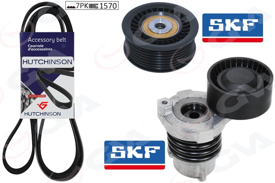 Alternatör V Kayış Kiti Clio IV 12> Megane IV 15> Captur I Sandero II 12> Juke F15 14>19 Micra V