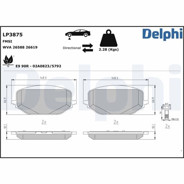 Ön Fren Balatası Opel Astra L 22> Combo E 19> Grandland X Citroen Berlingo III-C5 III-C4 18> Peugeot P308 III 21> P508 III 18> Partner-Rifter 18> DS4 II-DS7 21> Fiat Doblo 23>