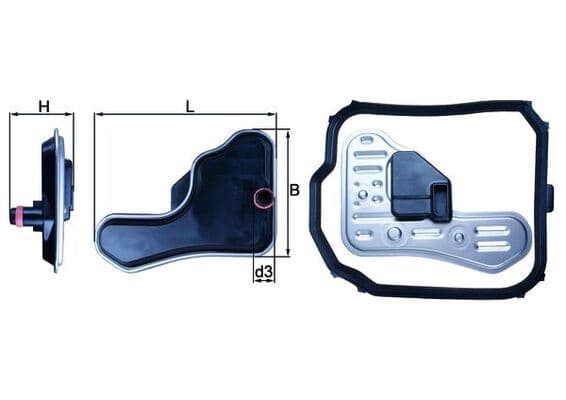 Otomatik Şanzıman Filtresi P206-P207-P301-P306-P307-P308-P407-P307-C-Elysee-C4-C2-C3-C4-C5-C8-DS3- DS4-DS5-Xsara-ZX AL4-Clio 3