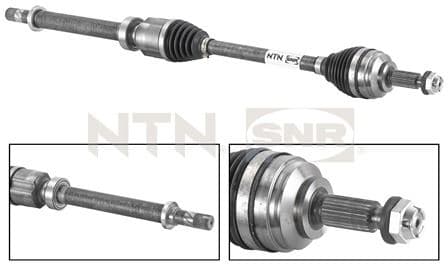 Komple Aks Sağ Clio IV 1.5 dCi 12- 75-90HP