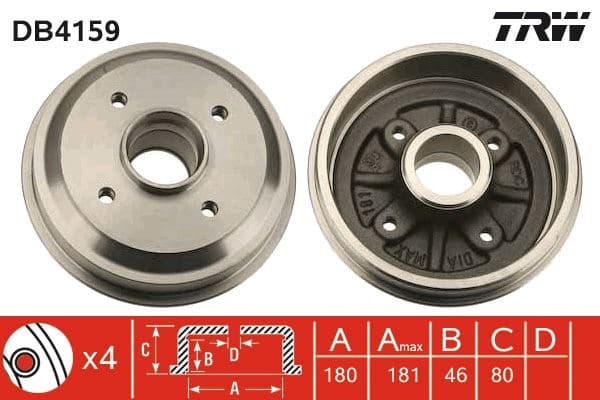Arka Kampana P106-P206 Abs Siz