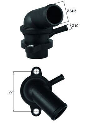 Termostat 88 C Chevrolet Kalos 1.4 Lacetti 1.4 16V Lova-Nubira Estate-Rezzo-Vivant 1.6