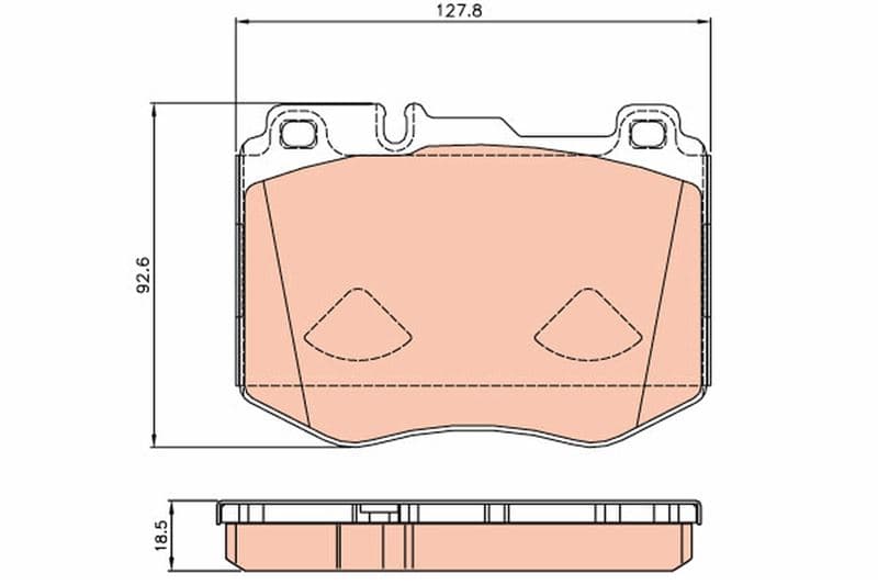 Fren Balatası Ön Mercedes W205 S205 C205 A205 W213 S213 C238 A238
