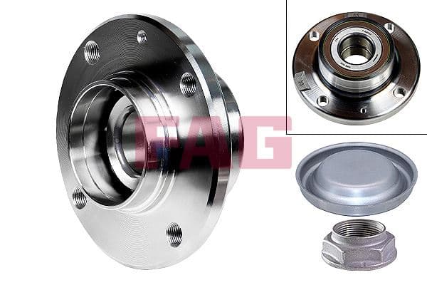 Arka Teker Poryasi Komple Partner-Berlingo 97> P406 95> Xsara 99> Xantia 95> Abs Siz 4 Delik