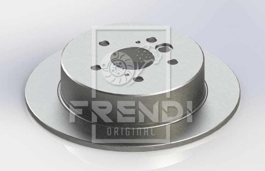 Arka Fren Diski Dolu Tip Toyota RAV4 2.0L 1AZ-Fe ACA21 01-05 303 Çap X 5 Bijon - Takım Disk Fiya Tıdır
