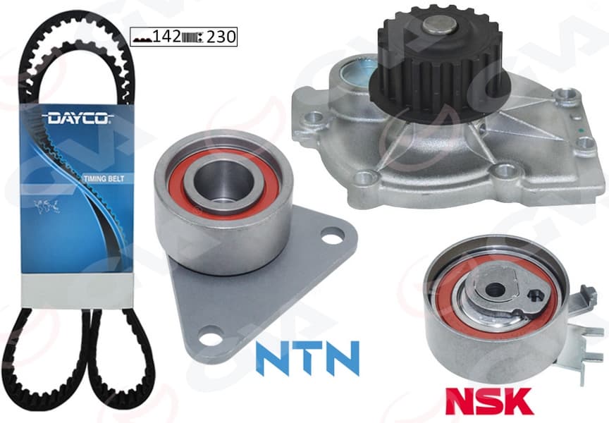Devirdaimli Eksantrik Gergi Kiti 142x230 Laguna 2.0 16V 95-01 -Safrane II 2.0 96-00 -Volvo S40 99-04