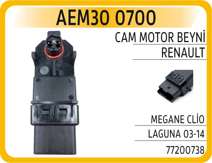 Cam Motor Beyni Renault Megane Clio Laguna 03-14