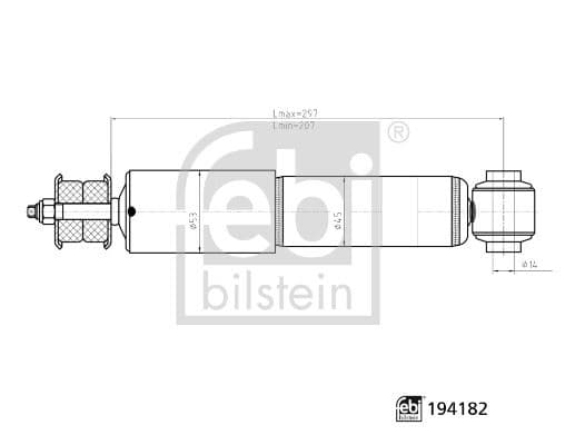 Ön Amortisör Sağ/sol Transporter T4 Caravella 91-03