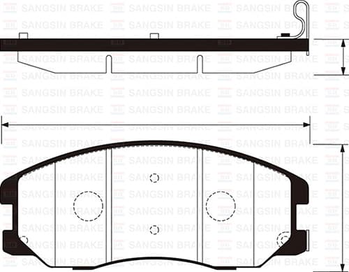 Ön Fren Balata Chevrolet Captiva 2.0L 2.4L 06->