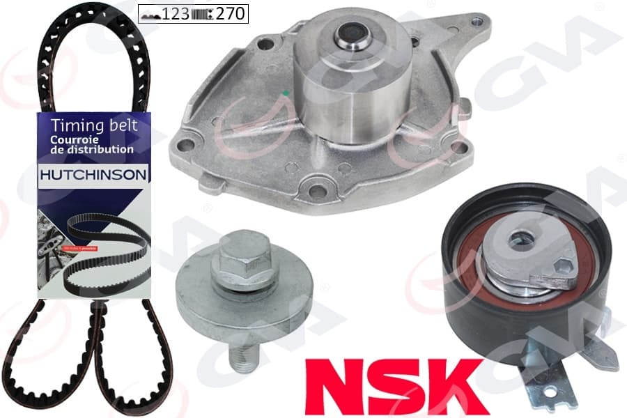 Su Pompali Triger Seti 123 Dis 27MM Clio II 01>06 Megane II 04> Kango 01> Micra III 04> Duster 10> 1.5 dCi K9K Euro 3 Euro 4