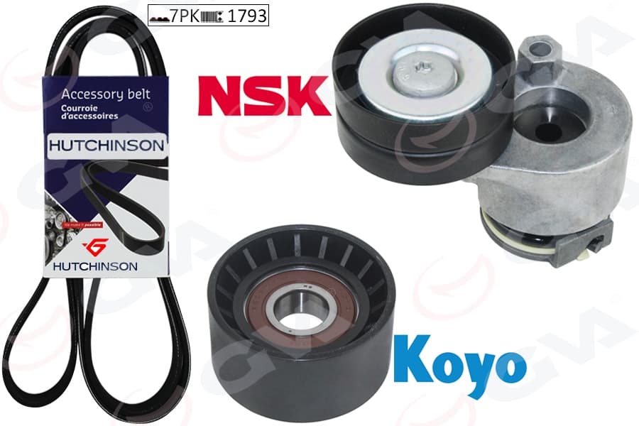 Alternatör Gergi Kiti Kütüklü Master II 1.9-2.5 dCi 02 > Laguna II 1.9 dCi-2.0 16V 02 > K017PK1793