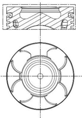 Motor Piston Segman 0.40MM -0.20MM 69.6MM 90BG Doblo-Fiorino-Linea-Grande Punto-Astra 1.3D Mje T 1.3 Cdti Euro 5