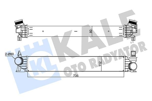 Turbo Radyatörü İntercooler Boxer III-Jumper III 2.2-3.0HDI 12> Ducato İii> 2.3-3.0JTD 11> Euro5