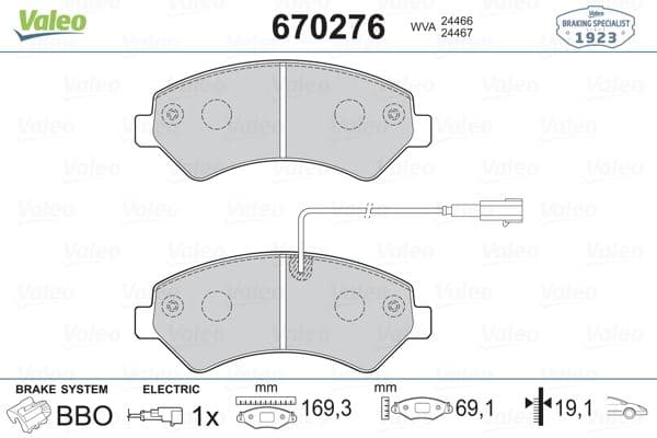 Ön Fren Balatası Boxer-Ducato-Jumper 06>16